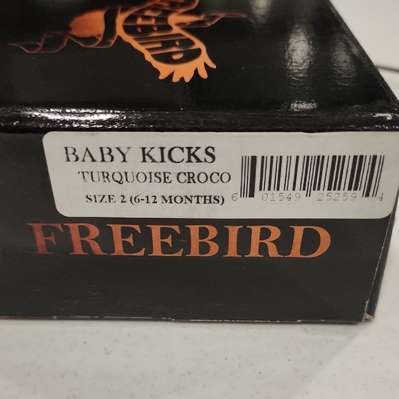 Freebird Teal Leather Slip-Ons - Picture 6 of 6